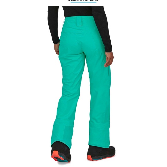 Patagonia Women’s Insulated Snow Pants Fresh Teal - Picture 3 of 12